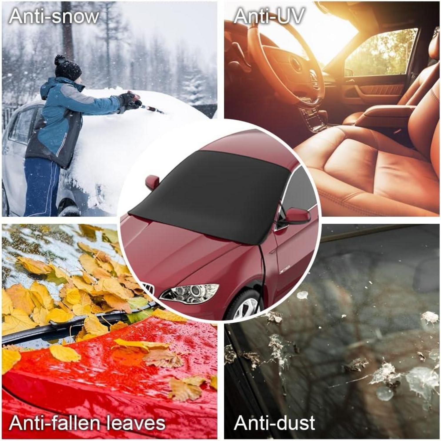Frontscheibenabdeckung Winter Auto Windschutz 175x120cm Eisschutzfolie