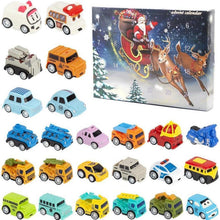 OBEST Adventskalender 2024 Auto Countdown Spielzeug für