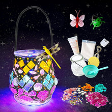 Laternen Bastelset Kinder Mosaik DIY Laterne Geburtstagsgeschenk