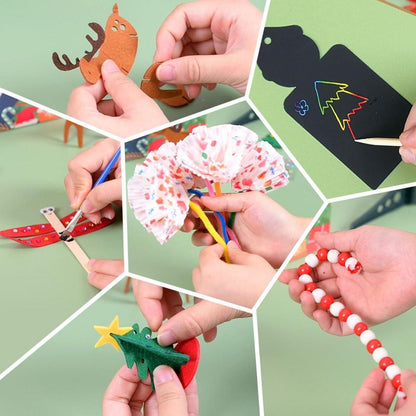 Adventskalender 2024 Kinder Mädchen Basteln DIY Weihnachtskalender 3-12 Jahren
