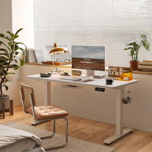 Elektrischer Schreibtisch 100x60 cm Höhenverstellbar mit