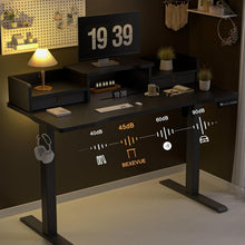Elektrischer Schreibtisch Höhenverstellbar 120x60cm