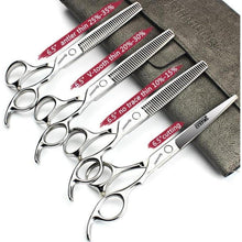 Professionelle Haarschneidemaschine Set mit Friseurschere (6,5-7,5 Zoll)