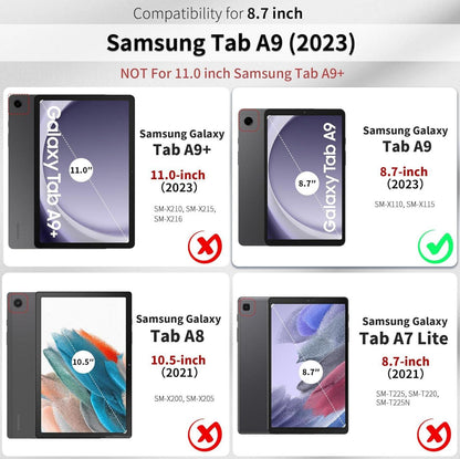 Schutzhülle für Samsung Galaxy Tab A9 8.7 Zoll 2023