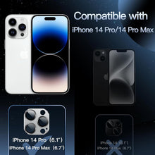 iPhone 14 Pro Kamera Schutzglas Vollabdeckung Silber