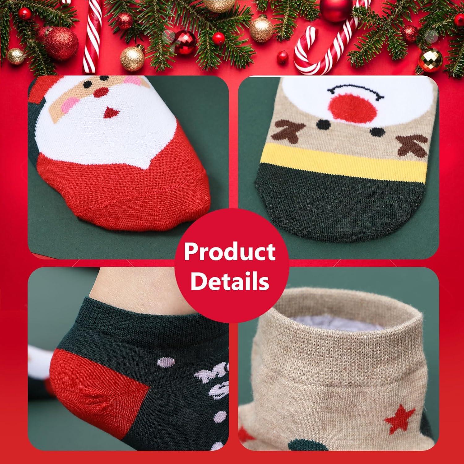 Weihnachtssocken Adventskalender 24 Paare Damen Kuschelsocken