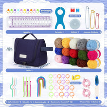 Aeeque Häkelset für Anfänger - 102-teiliges Set mit
