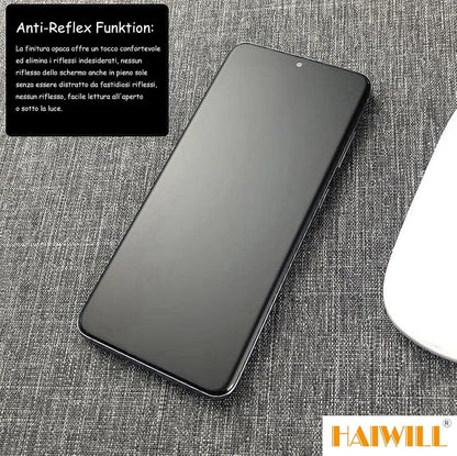 3er Set Matt Schutzfolie Samsung Galaxy A13/A04s 9H Anti-Reflex Glas