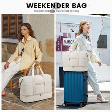 Weekender Reisetasche Damen Groß mit Nass- und