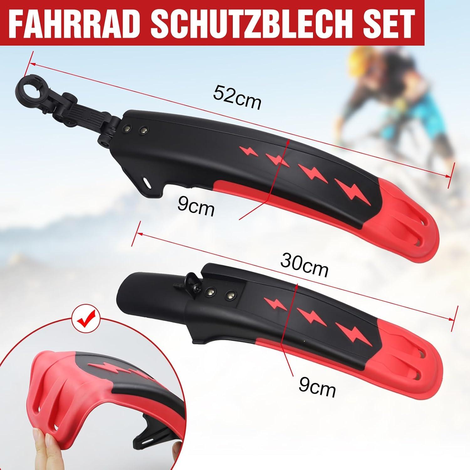 Fahrrad Schutzblech Set 24-29 Zoll Universal Bike Fender