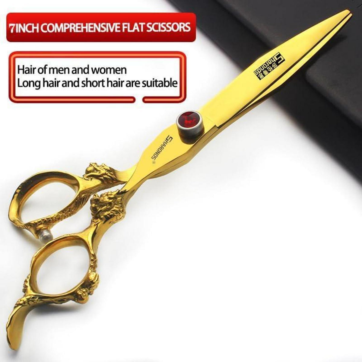 Japanische Friseurschere 7 Zoll – 3er Set Edelstahl