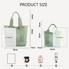 Canvas Handtasche Damen Umhängetasche Schultertasche Shopper