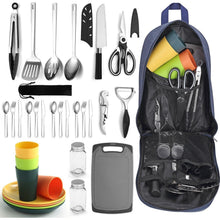 Camping-Kochgeschirr-Set aus Edelstahl für Outdoor-Abenteuer