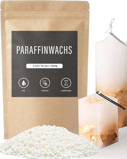 Paraffinwachs Kerzen Gießen DIY Kerzenprojekte 1KG