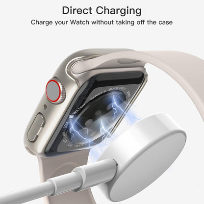 Displayschutz Hülle Apple Watch SE Series 6 5 4 44mm 2 Stück