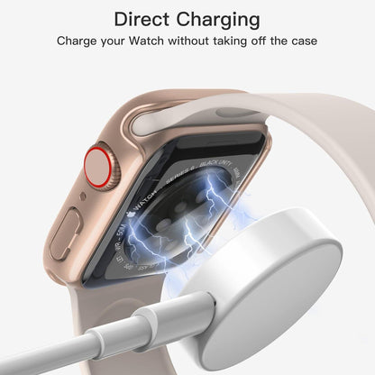 Schutzhülle mit Displayschutz für Apple Watch SE Series 6 5 4 44 mm