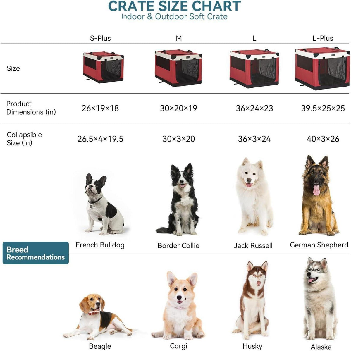Faltbare Hundebox mit 3 Türen – Komfortabel & Sicher für Reisen