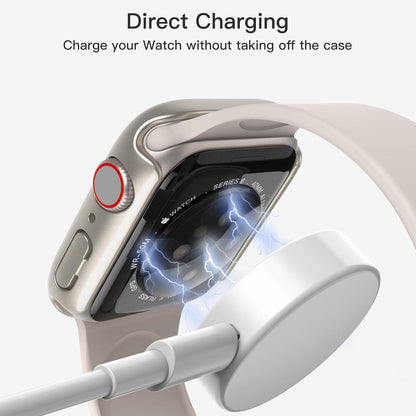 Schutzhülle mit Displayschutz für Apple Watch SE Series 6 5 4 40 mm 2