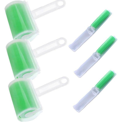 Wiederverwendbare Fusselrolle 6er Set – Tierhaarentferner