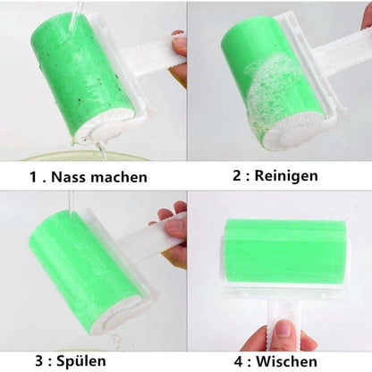 Wiederverwendbare Fusselrolle 6er Set – Tierhaarentferner