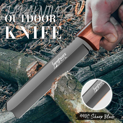 Japaknives Survival Messer Outdoor Bushcraft Jagdmesser Feststehende Klinge