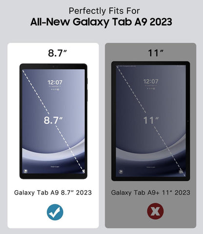 TiMOVO Samsung Galaxy Tab A9 8,7 Hülle 2023 Rosa