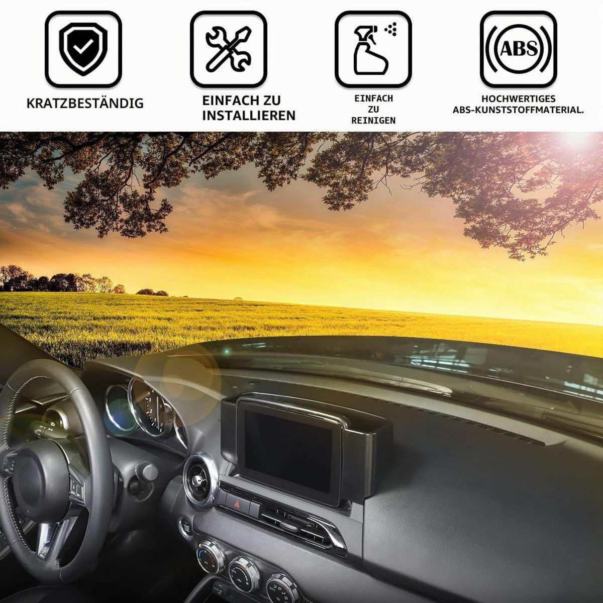 Mittelkonsolen Organizer für Mazda MX-5 ND 2015-2023