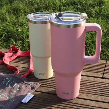 30oz Tumbler mit Griff, doppelwandig, Vakuum