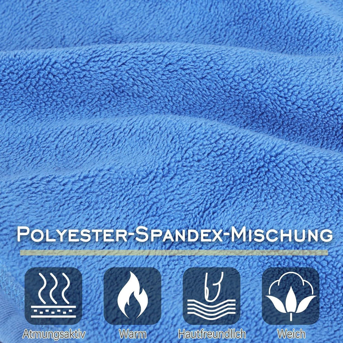 Warme Fleece Sturmhaube – Winddicht & Verstellbar für Ski, Motorrad & Alltag