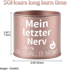 Geschenk Kerze Metall Spruch Frau Freundin Oma Schwester