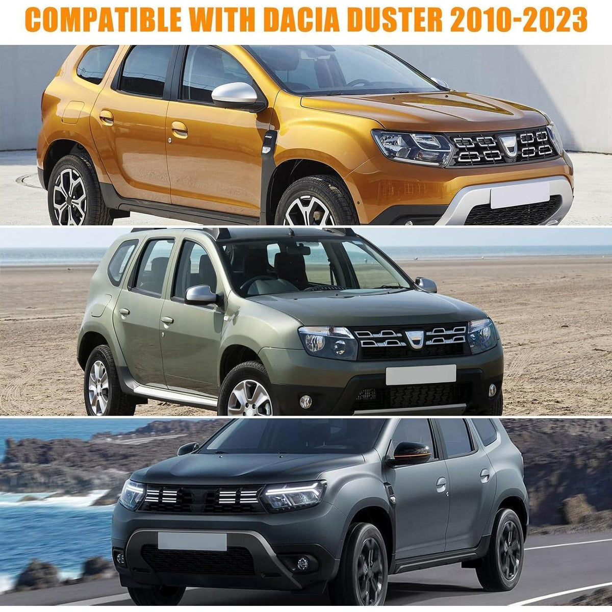 Auto Abdeckung für Dacia Duster 2010-2025 – Allwetterschutz mit Schloss