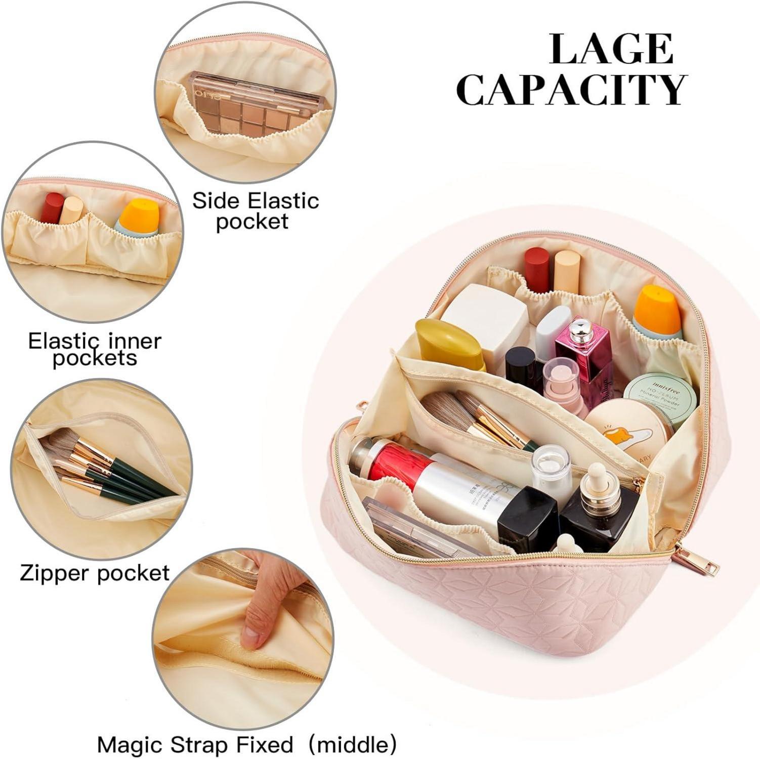Telena Damen Make-up Taschen Reise-Kulturbeutel Organizer Bag