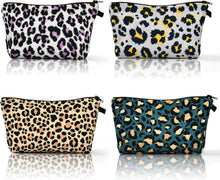 Kosmetiktasche Segeltuch 4er Set Makeup Tasche Multifunktionaler