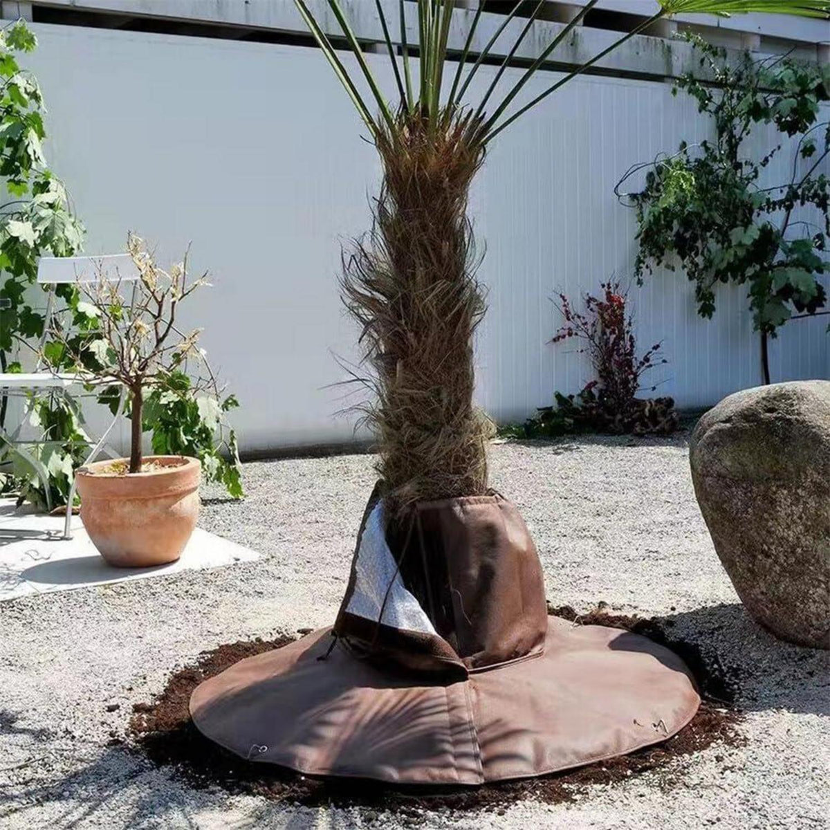 Winter Palme Wurzelschutz Wintervlies Pflanzenabdeckung Frostschutz 30cm
