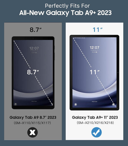 TiMOVO Hülle Samsung Galaxy Tab A9+ Plus 11 Zoll 2023 Schutz
