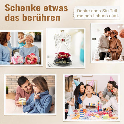 Ewige Rose Engel Geburtstagsgeschenk Box für Frauen, Mutter, Freundin