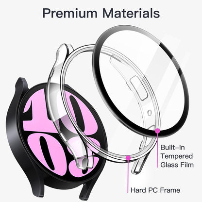 Schutzhülle mit Schutzfolie für Samsung Galaxy Watch 6