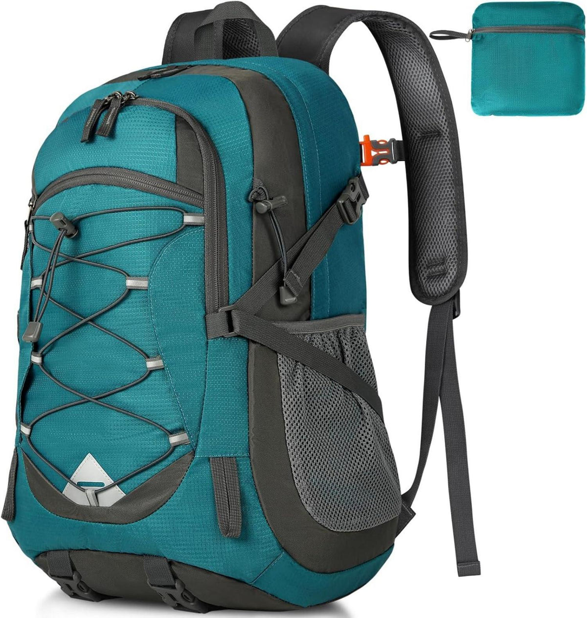 40L Wanderrucksack Wasserdichter Rucksack Leicht Faltbar Trekkingrad