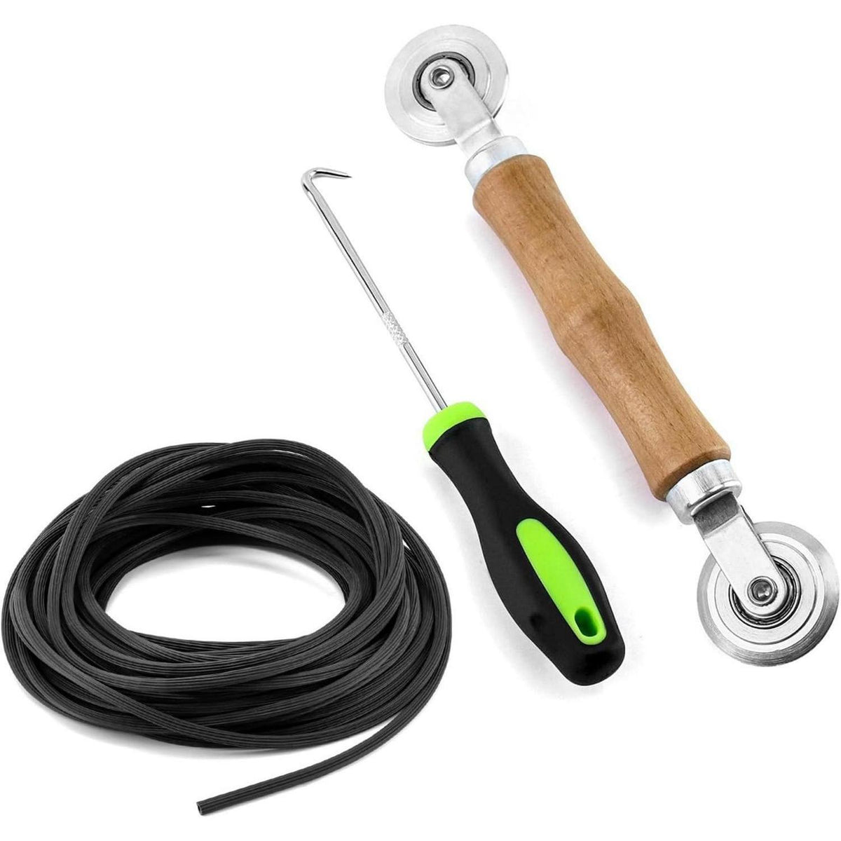 Fliegengitter Reparatur Set 3in1 – Kederleisten, Dichtung & Gummi