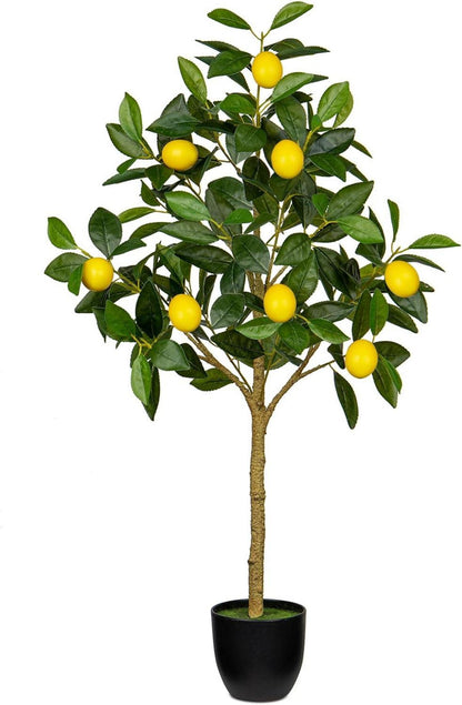 Künstlicher Zitronenbaum 90cm groß im Topf - Moderne Dekoration
