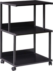 Druckerwagen mit Regal und Rädern - 3-stufiger Druckertisch Stand