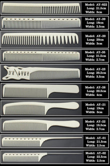 Professionelles Barber Carbon Comb Set | Hitzebeständig
