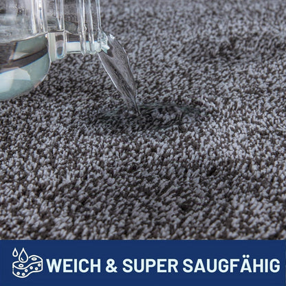 Schmutzfangmatte Grau 120x180 cm – Rutschfest & Waschbar