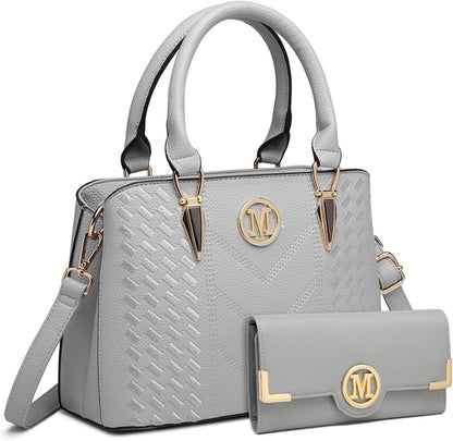 Damen Handtasche Mittelgroß Elegant Henkeltasche Citytasche