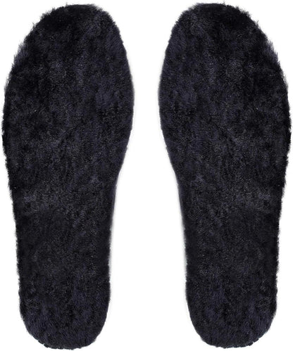 Lammfell Einlegesohlen Winter Warme Damen Herren Schaffell Thermo