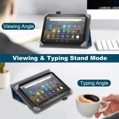 Universal Tablet Hülle 7-8 Zoll Schutzhülle Ständer Handschlaufe