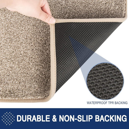 Schmutzfangmatte Innen rutschfest 120x180cm Beige rugidsch्ऀBetritte