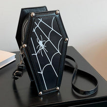 Halloween Umhängetasche Gothic Sarg Form Crossbody