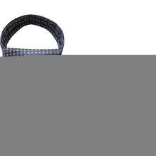 Herren Krawattenschal & Einstecktuch Set Marine Blau/Gold Paisley