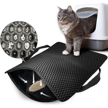 Katzenklo Matte 45x60CM Honeycomb Non-Slip wasserdicht Urin